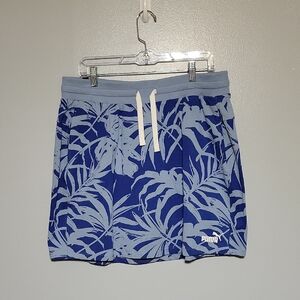 Puma EES+ Palm Resort Elastic Waist Regular Fit Cotton Womens Skirt Sz XL